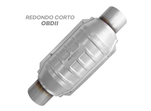 Convertidor redondo OBDII corto, Cople: 2"